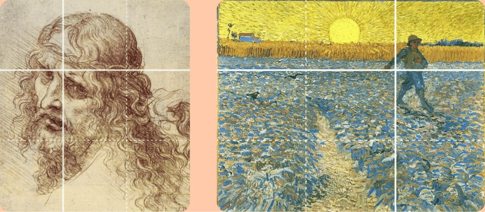 Leonardo Da Vinci and Van Gough