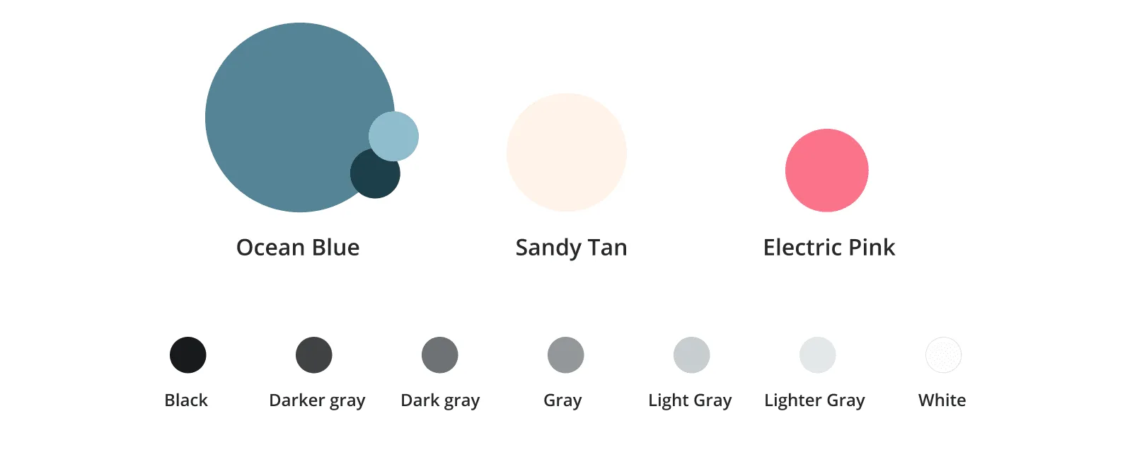 A simple color palette