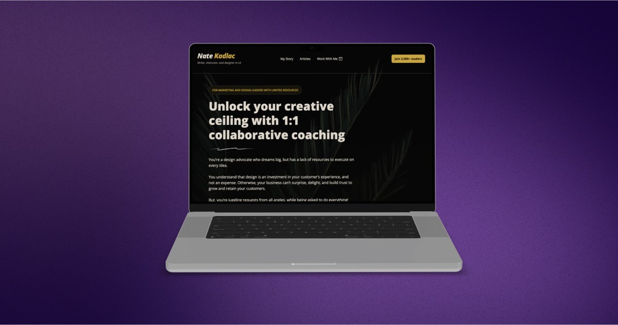 How to create a free or paid offering on your personal website