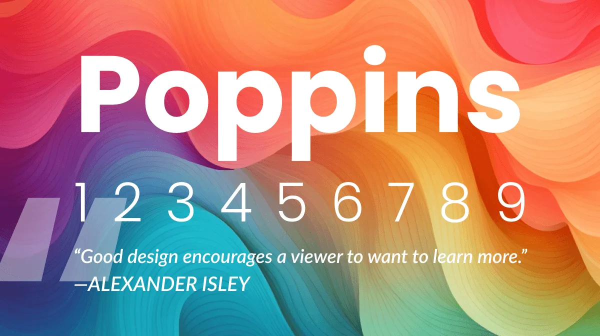 Poppins Font