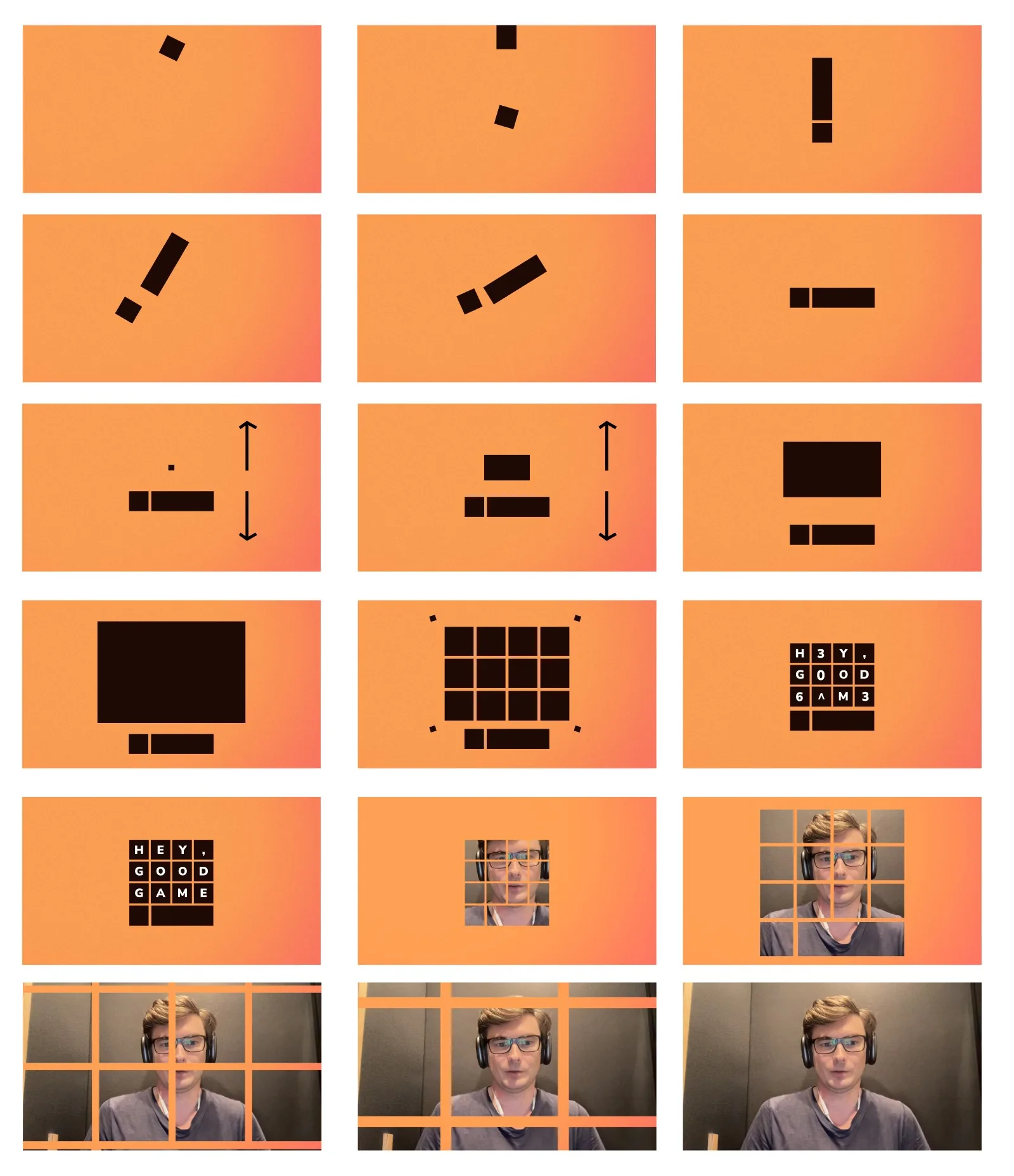 Custom animated trailor for a podcast