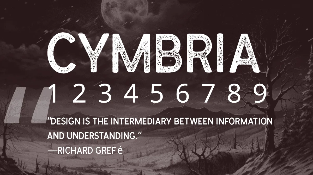 Cymbria Font