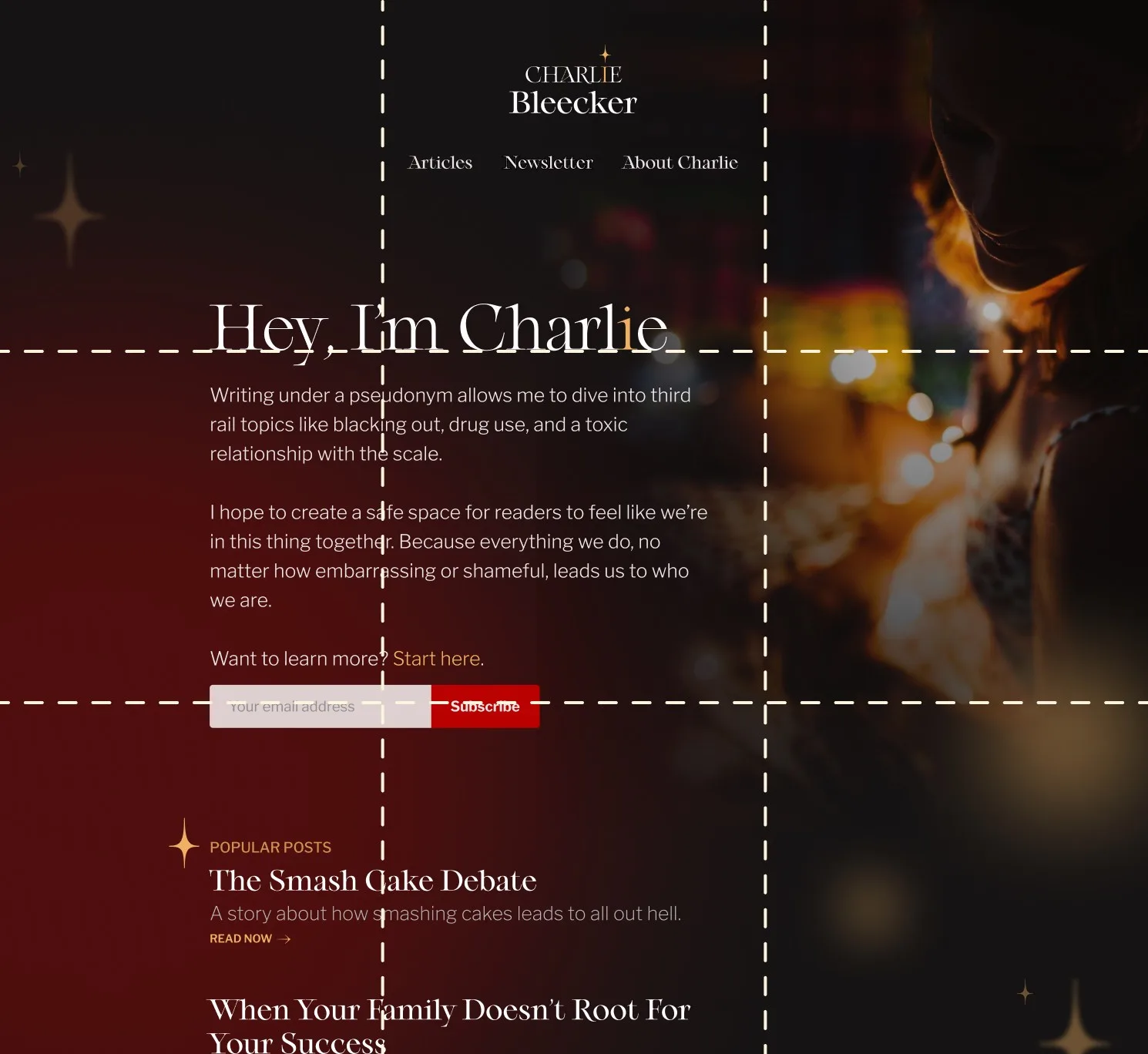 Aligning your call to actions to the grid