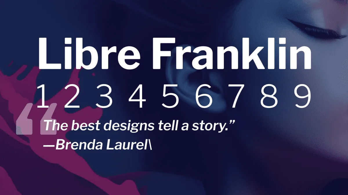 Libre Franklin Font