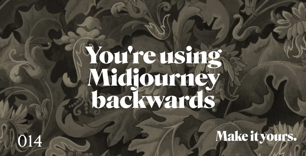 Discover your visual style using one word in Midjourney