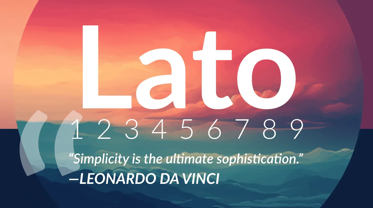 Lato Font